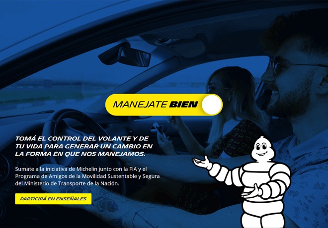 Nueva campaña de concientización Michelin